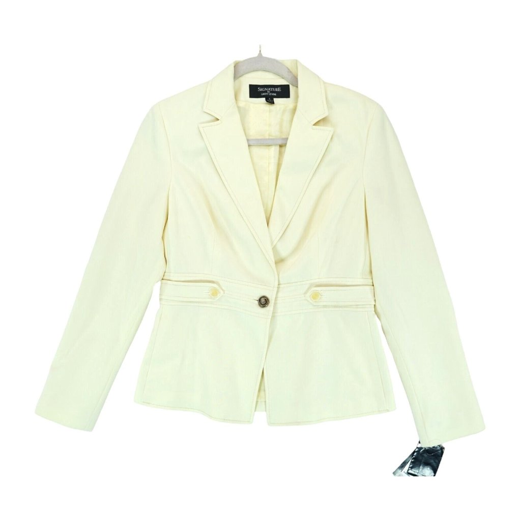 Nwt Signature By Larry Levine Womens Blazer Jacket Size 6 & Skirt Sz 8 Msrp $260